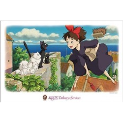 KIKI LA PETITE SORCIERE - Kiki et les chats - Puzzle 1000P 2