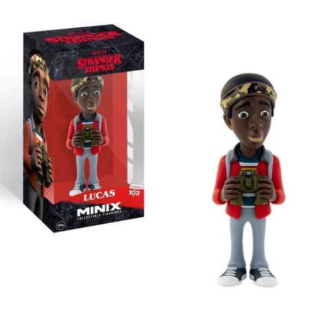 STRANGER THINGS - Lucas - Figurine Minix 12cm 
