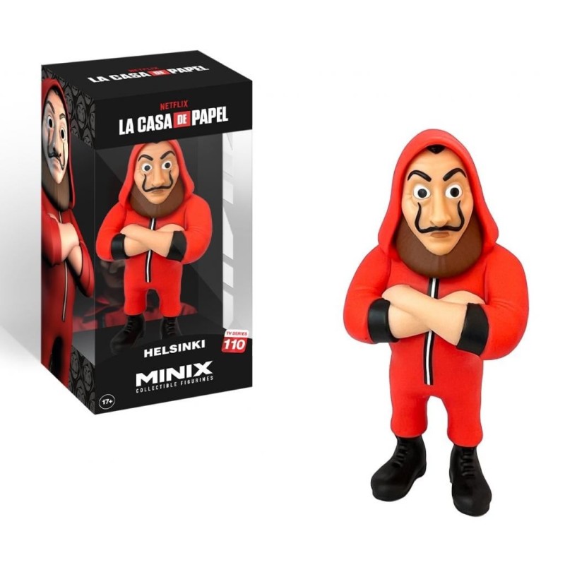 LA CASA DE PAPEL - Helsinki avec Masque - Figurine Minix 12cm 