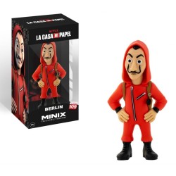 LA CASA DE PAPEL - Berlin avec Masque - Figurine Minix 12cm 2