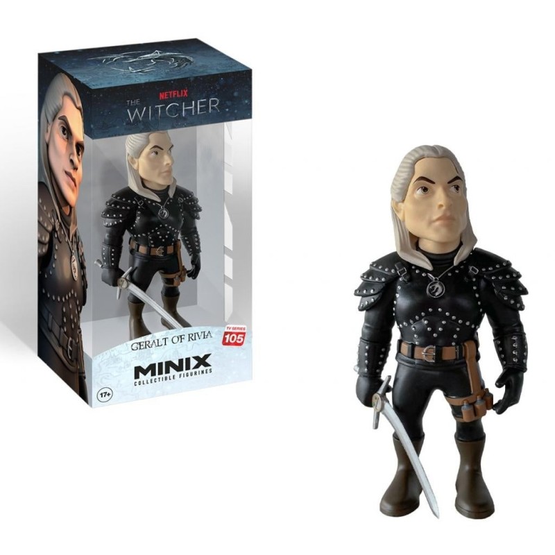 THE WITCHER - Geralt - Figurine Minix 12cm 