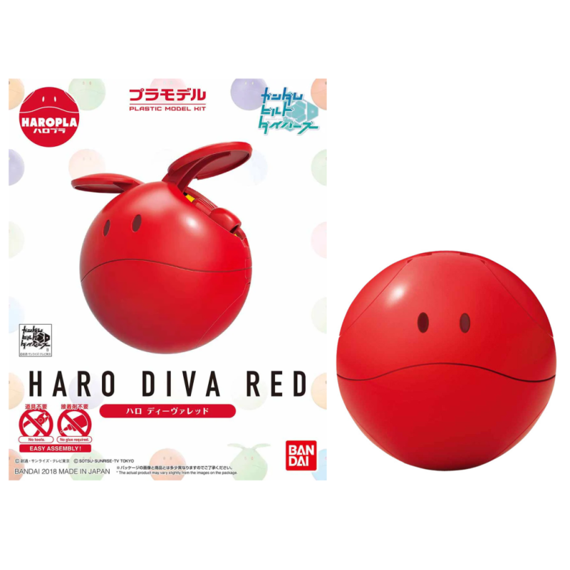 GUNDAM - Haropla Haro Diva Red - Model Kit 