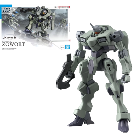 THE WITCH FROM MERCURY - HG 1/144 Zowort - Model Kit 