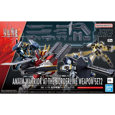 AMAIM -HG 1/72 AMAIM Warrior at the borderline Weapon Set 2 -Model Kit 