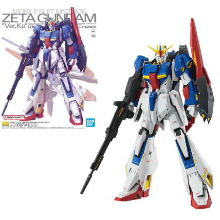 GUNDAM - MG 1/100 ZETA Gundam Ver. Ka - Model Kit 