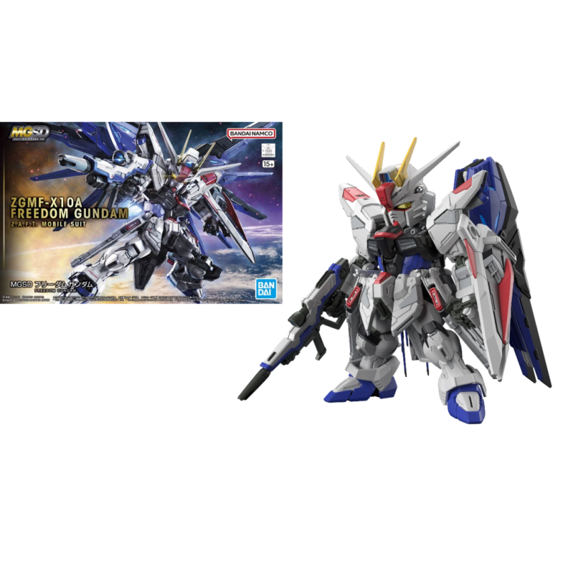 GUNDAM - Master Grade SD Freedom Gundam - Model Kit 