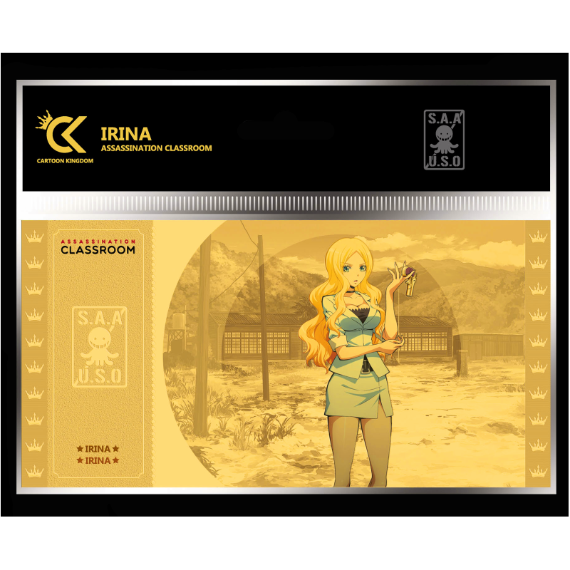 ASSASSINATION CLASSROOM - Irina - Golden Ticket 