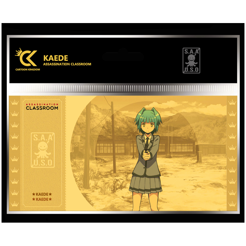 ASSASSINATION CLASSROOM - Kaede - Golden Ticket 