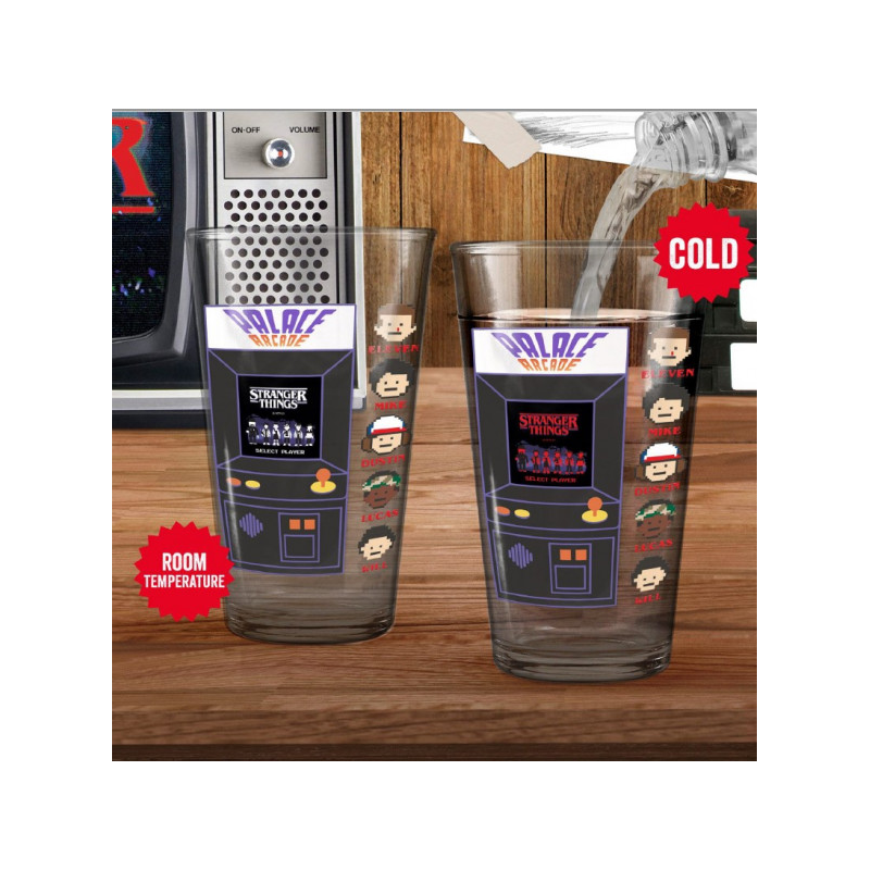 STRANGER THINGS - Arcade - Colour Change Glass 