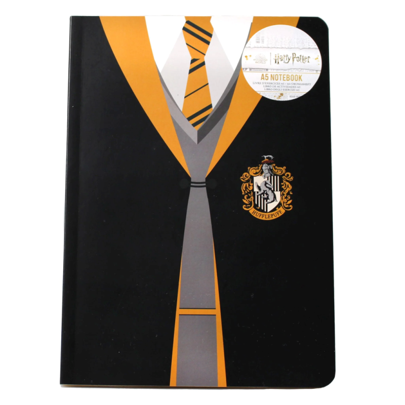 HARRY POTTER - Uniforme Poufsouffle - Cahier A5 