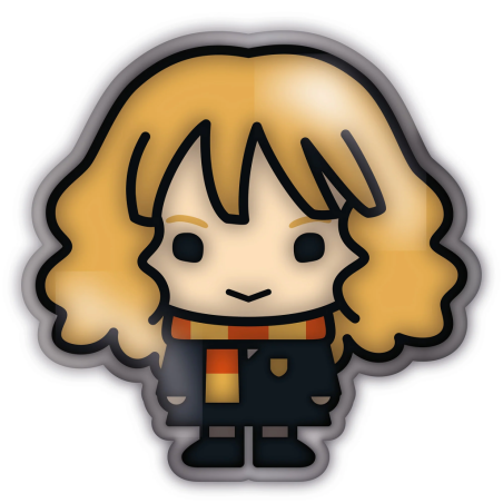 HARRY POTTER - Hermione "Kawaii" - Pins 