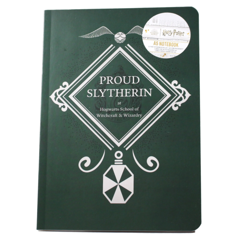 HARRY POTTER - Fier Serpentard - Cahier A5 