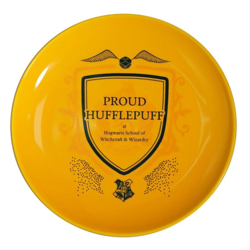 HARRY POTTER - Fier Poufsouffle - Assiette 