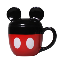 MICKEY MOUSE - Mickey - Mug Shaped with Lid 425ml 2