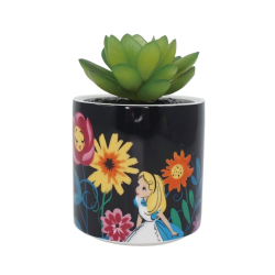 ALICE AU PAYS DES MERVEILLES - Faux Pot à Plantes 6.5cm 2