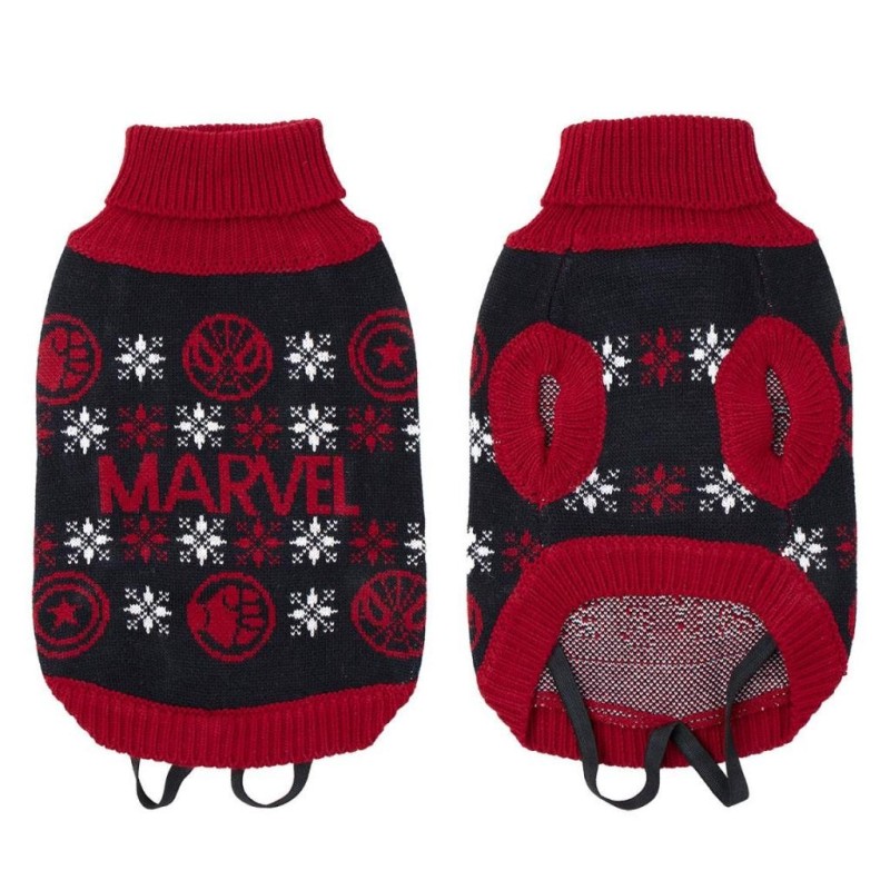 MARVEL - Pull en Tricot pour Chien - XXS 