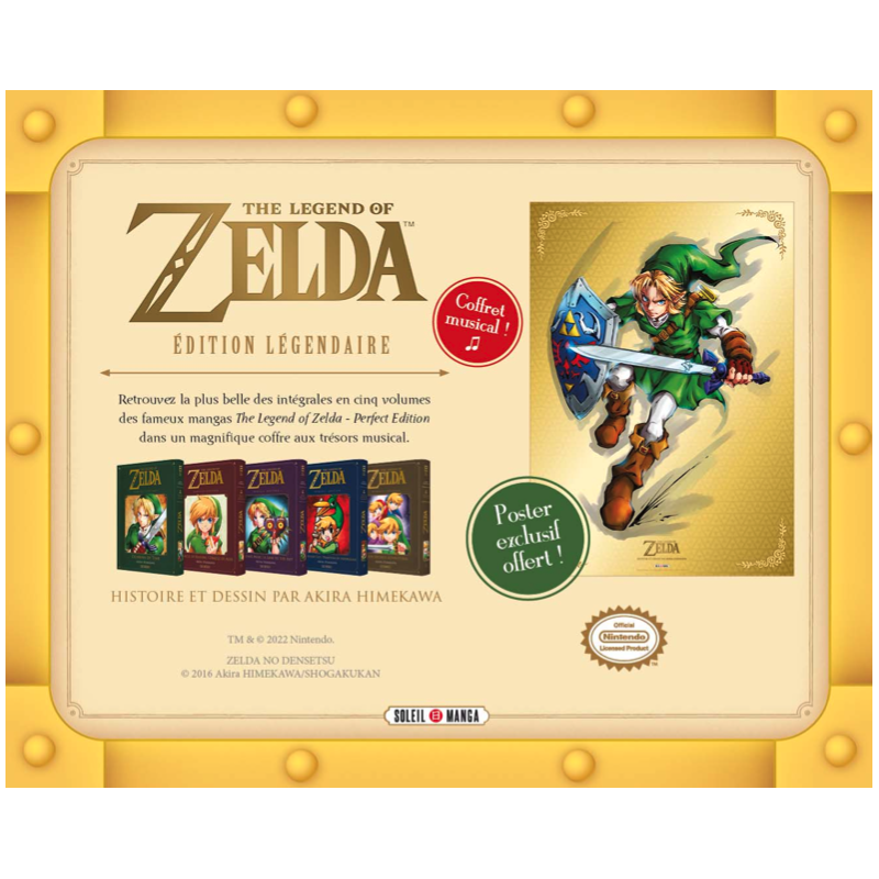 THE LEGEND OF ZELDA - INTEGRALE - COFFRET COLLECTOR 