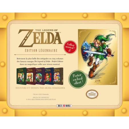 THE LEGEND OF ZELDA - INTEGRALE - COFFRET COLLECTOR 