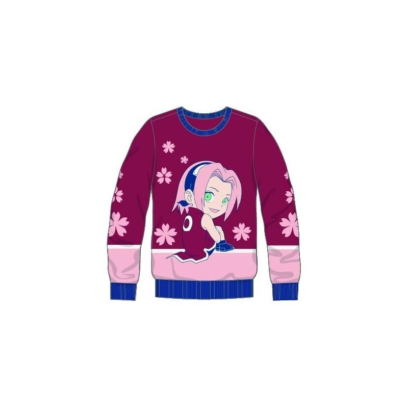 NARUTO - Sakura - Pull de Noël Homme (S) 