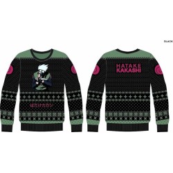 NARUTO - Kakashi - Pull de Noël Homme (M) 