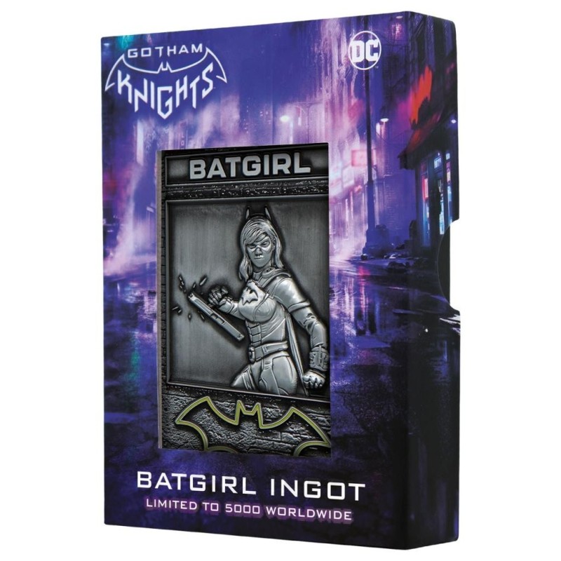 GOTHAM KNIGHTS - Batgirl - Lingot en Métal Collection Limitée 