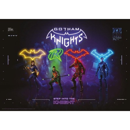 GOTHAM KNIGHTS - Into the Knight - Art Print - Edition Limitée 'A3' 