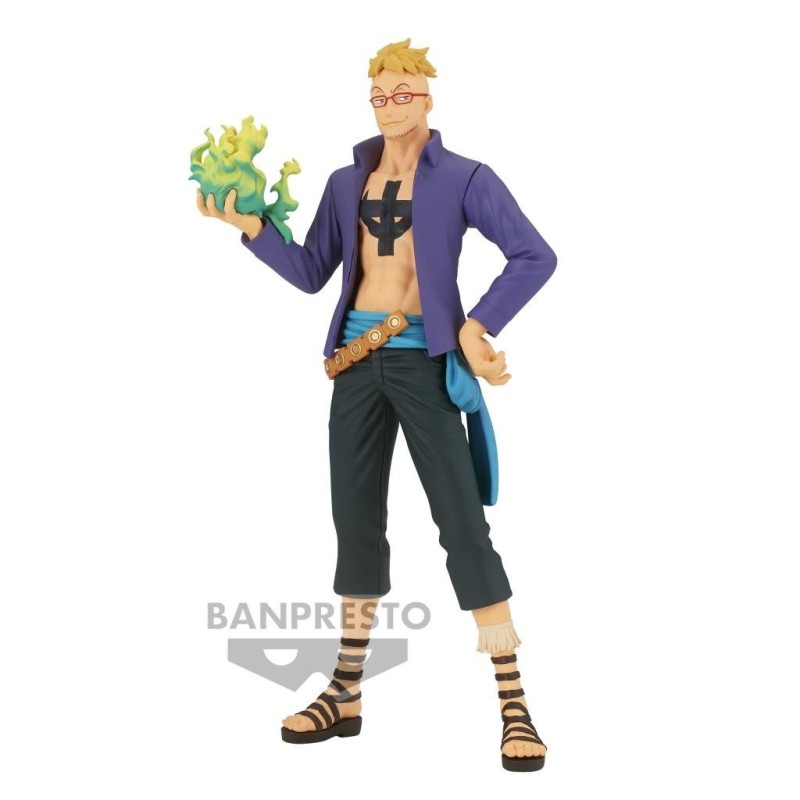 ONE PIECE - Marco - Figurine DXF-The Grandline Men 17cm 