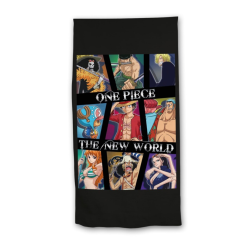 ONE PIECE - The New World - Serviette de Plage 100% Polyester 70x140cm 2