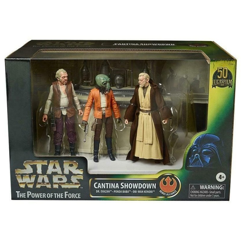 STAR WARS 4 - Set Confrontation Cantina - Figurine Black Series 15cm 