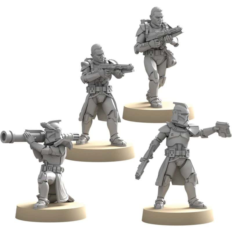 SW Légion : Soldats Clones Phase I Upgrade (Français)