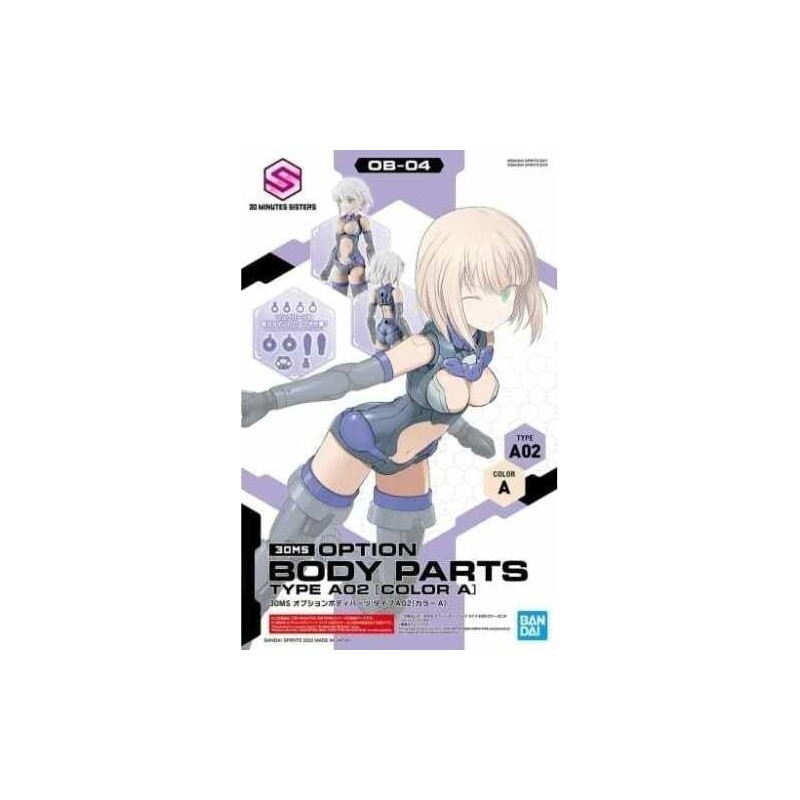 30MS - 30MS Option Body Parts Type A02 (Color A) - Model Kit 