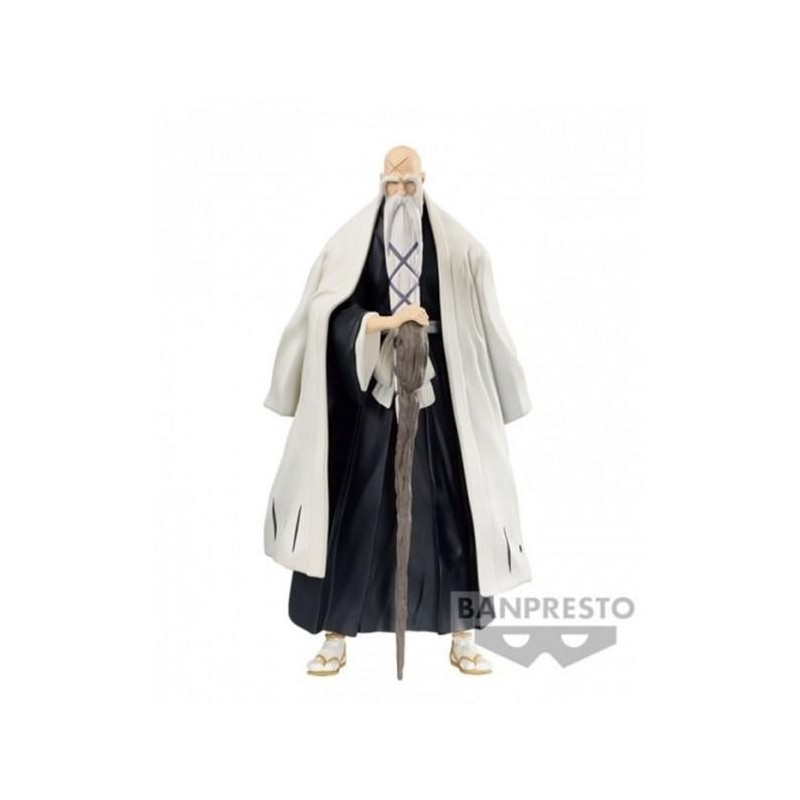 BLEACH - Shigekuni Yamamotogenryusai - Figurine Solid and souls 15cm 