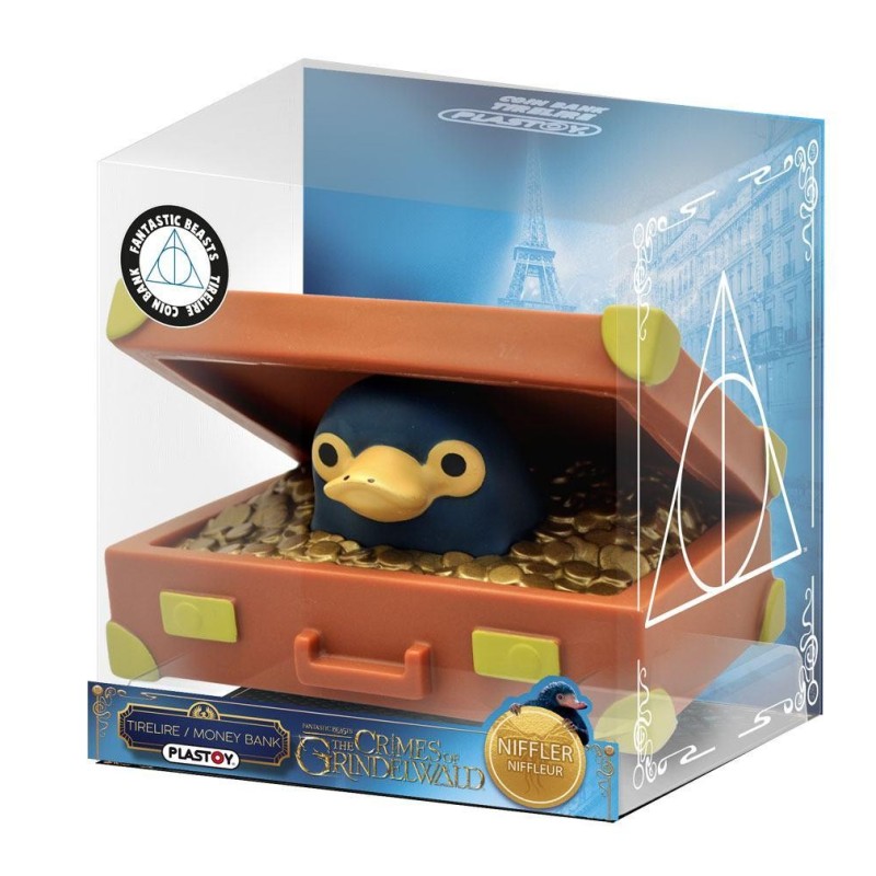 LES ANIMAUX FANTASTIQUES - Valise Niffleur - Tirelire PVC 16cm 