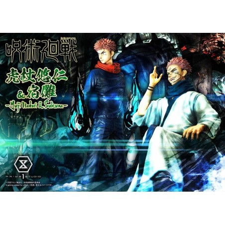 JUJUTSU KAISEN - Yuji et Sukuna - Statuette Premium Masterline 38+34cm 