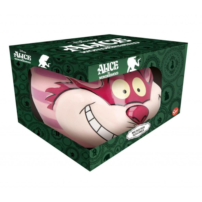 DISNEY - Alice - Chat de Cheshire - Mug 3D - 325 ml 