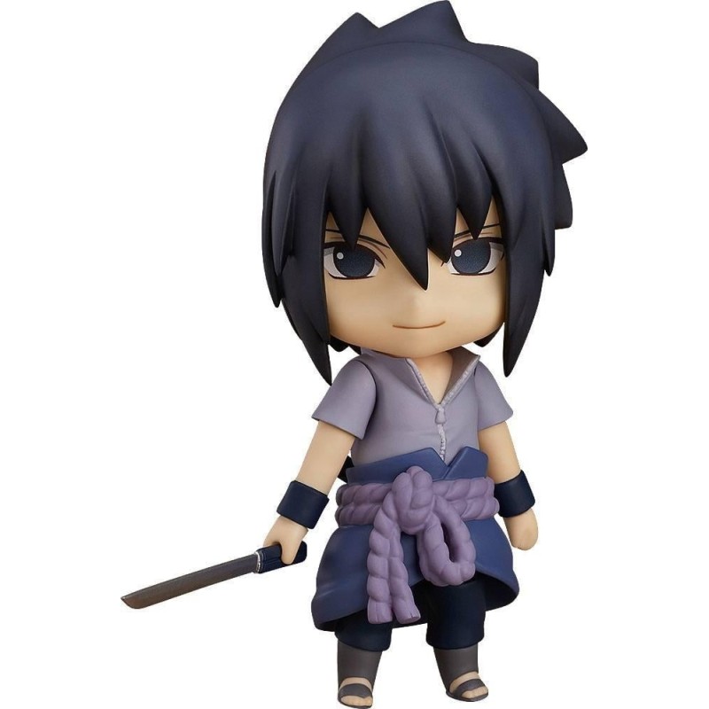 NARUTO SHIPPUDEN - Sasuke Uchiha - Figurine Nendoroid 10cm REPROD 