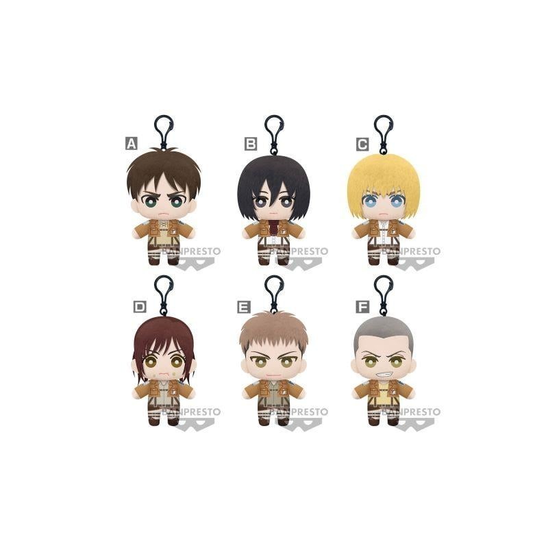 L'ATTAQUE DES TITANS - Tomonui Plush - Assortiment 9 Peluche 15cm 