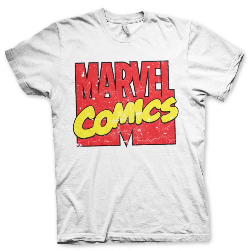 MARVEL - Vintage Marvel Comics Logo - T-Shirt (M) 