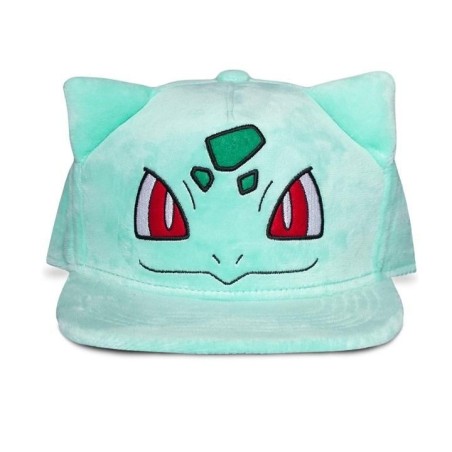 POKEMON - Bulbizarre - Casquette Novelty Plush 