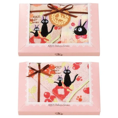 STUDIO GHIBLI - Kiki la petite sorcière - Boite cadeau 3 serviettes 