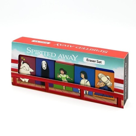 STUDIO GHIBLI - Le voyage de Chihiro - Set de gommes 