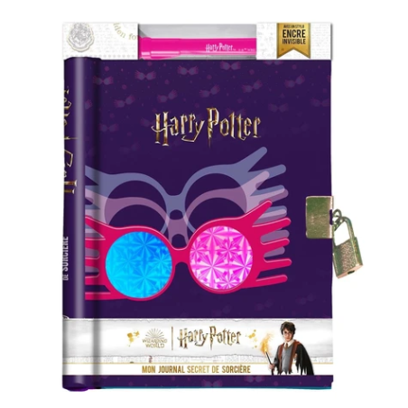 HARRY POTTER - Mon journal secret LUNA (avec encre invisible) 