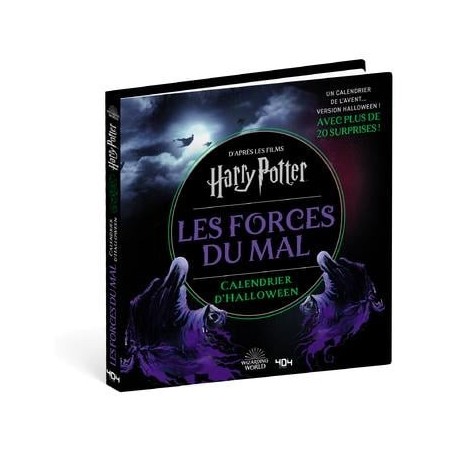 HARRY POTTER - Les forces du mal - Calendrier d'Halloween officiel 