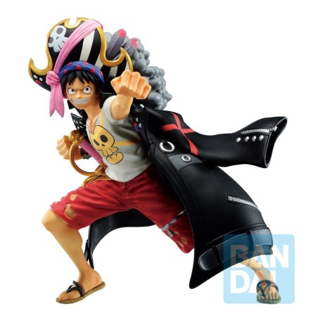 ONE PIECE FILM RED - Monkey D. Luffy - Figurine Ichibansho 13cm 