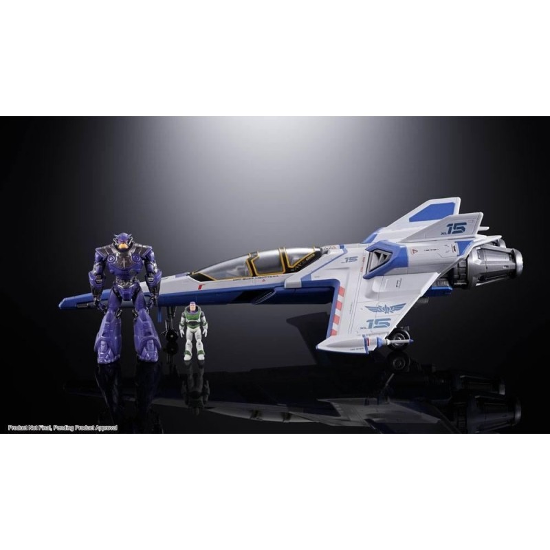 BUZZ L'ECLAIR - Vaisseau spatial XL-15 - Figurine Chogokin 24cm 