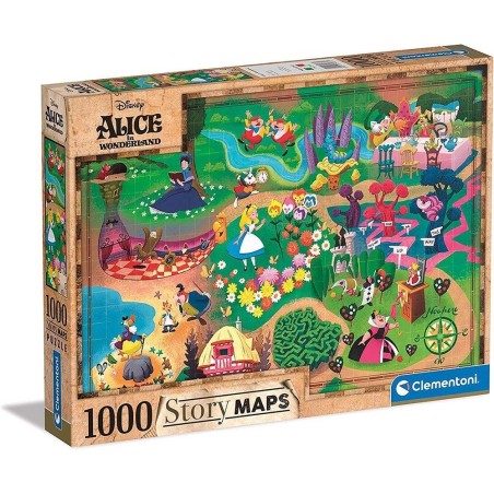 DISNEY - Alice au pays des Merveilles - Puzzle 1000P 