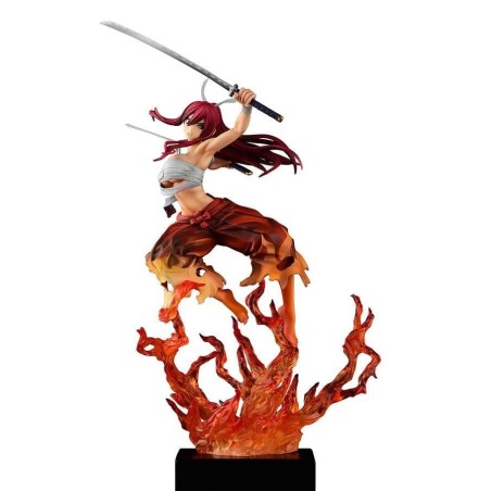 FAIRY TAIL -Erza Scarlet Samurai Ver. Kurenai -Statuette OrcaToys 43cm 
