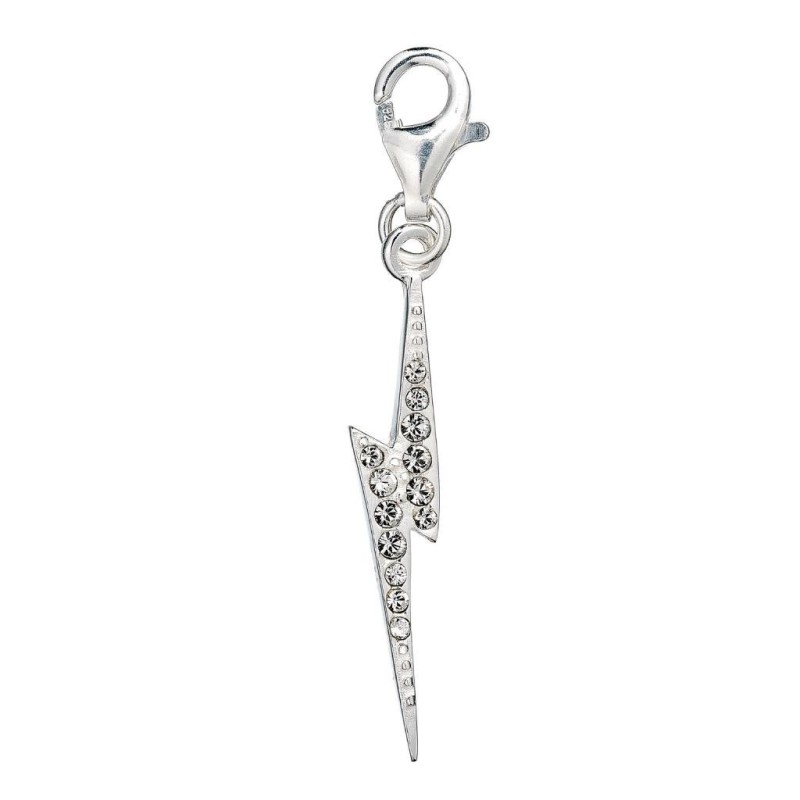 HARRY POTTER - Eclair - Charme Clip + Eléments Cristal pour Bracelet 