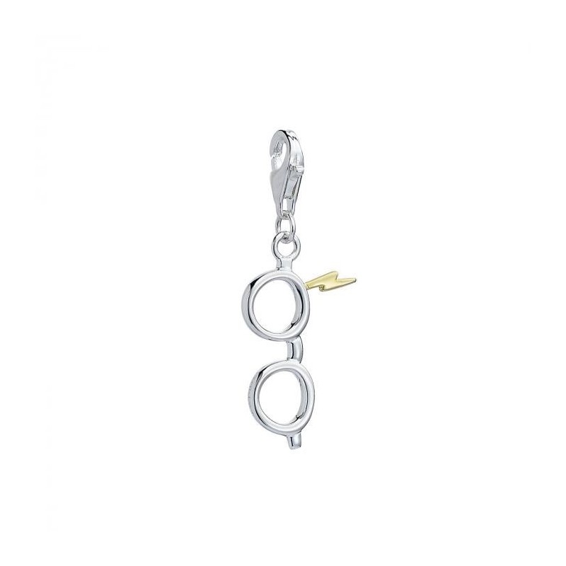 HARRY POTTER - Eclair & Lunettes - Clip Charme pour Bracelet 