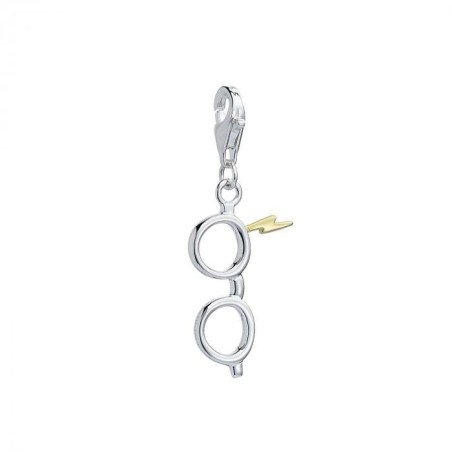 HARRY POTTER - Eclair & Lunettes - Clip Charme pour Bracelet 